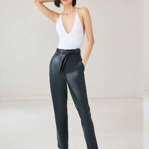 Babaton Black High-Waisted Trousers